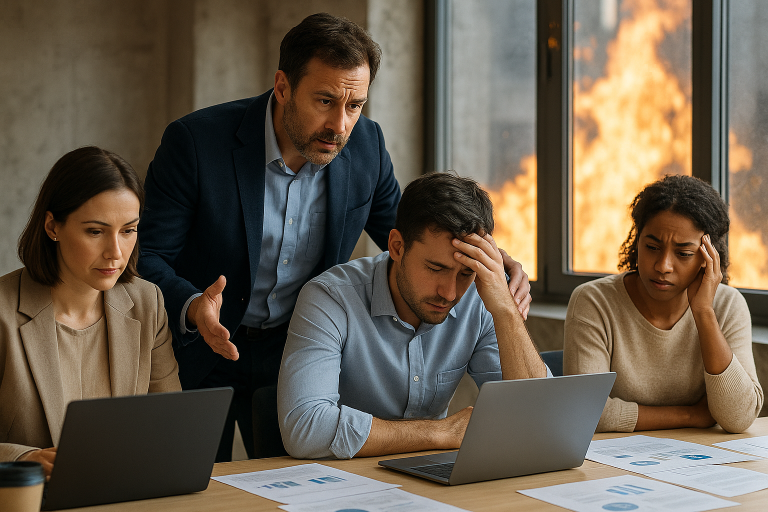 Gestão de Crises: Como Apoiar a Equipe em Momentos de Alta Pressão